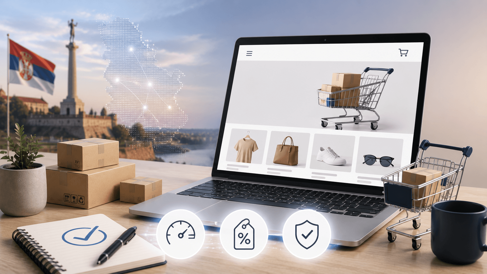 Tražite izradu online prodavnice ili izradu internet prodavnice u Srbiji? Otkrijte zašto je jednokratna investicija u custom rešenje povoljnija od mesečne pretplate — uz isporuku za 30 dana.